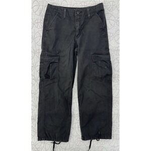 Levi's Women's '94 Baggy Cargo Jeans Meteorite Black Size 26x30 A47070000